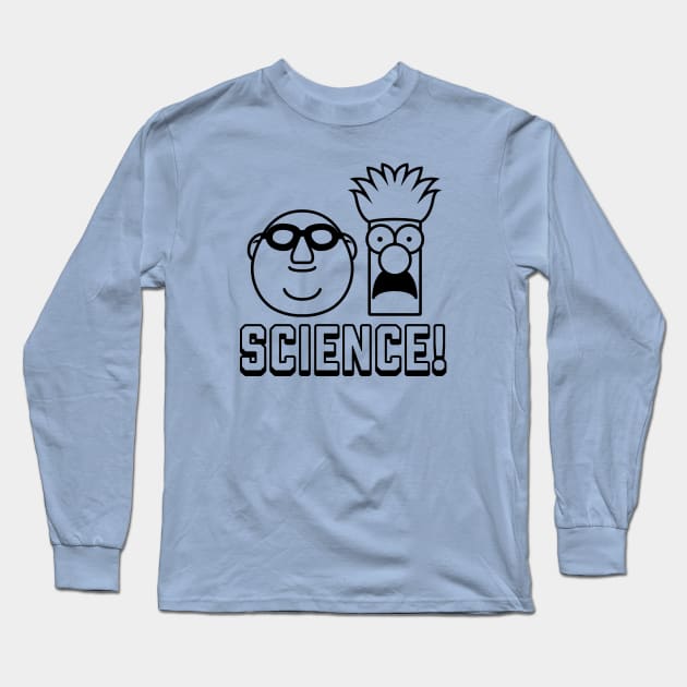 Muppets Science Bunsen and Beaker Long Sleeve T-Shirt by stayfrostybro